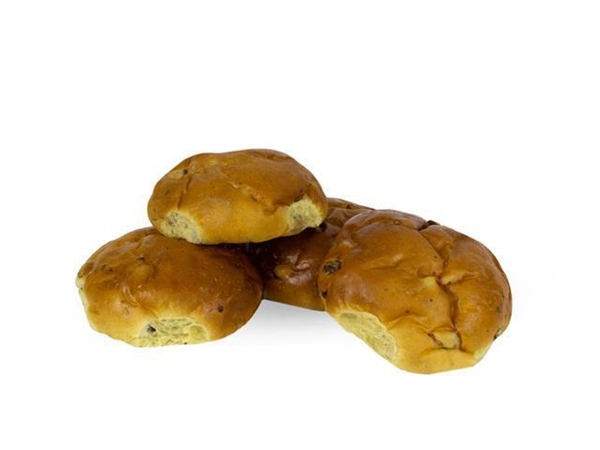 Rozijnenbollen&nbsp;per 4
