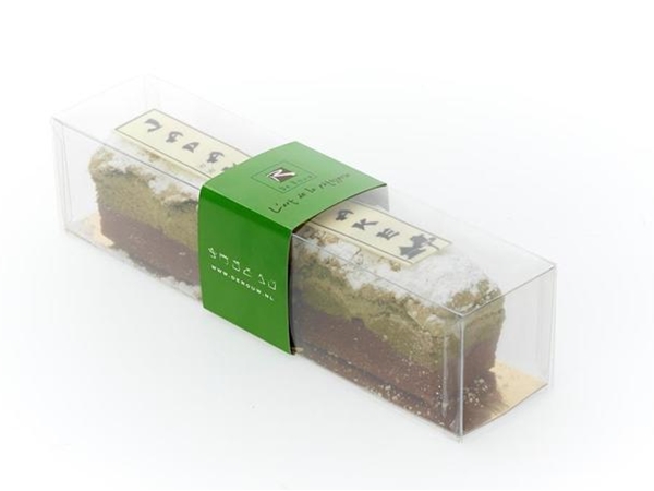 Japanse Chocolade-Matcha-Cake