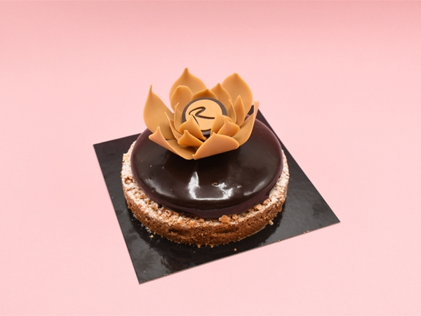 Pinda-Chocoladeganache-taart 6-8 pers