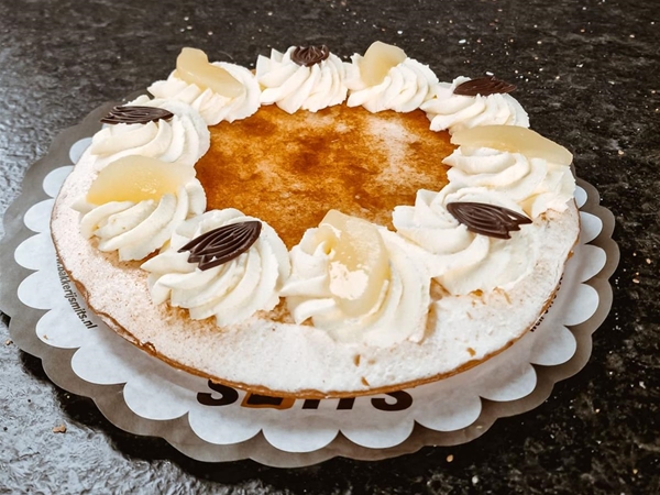 Perenkaneel vlaai